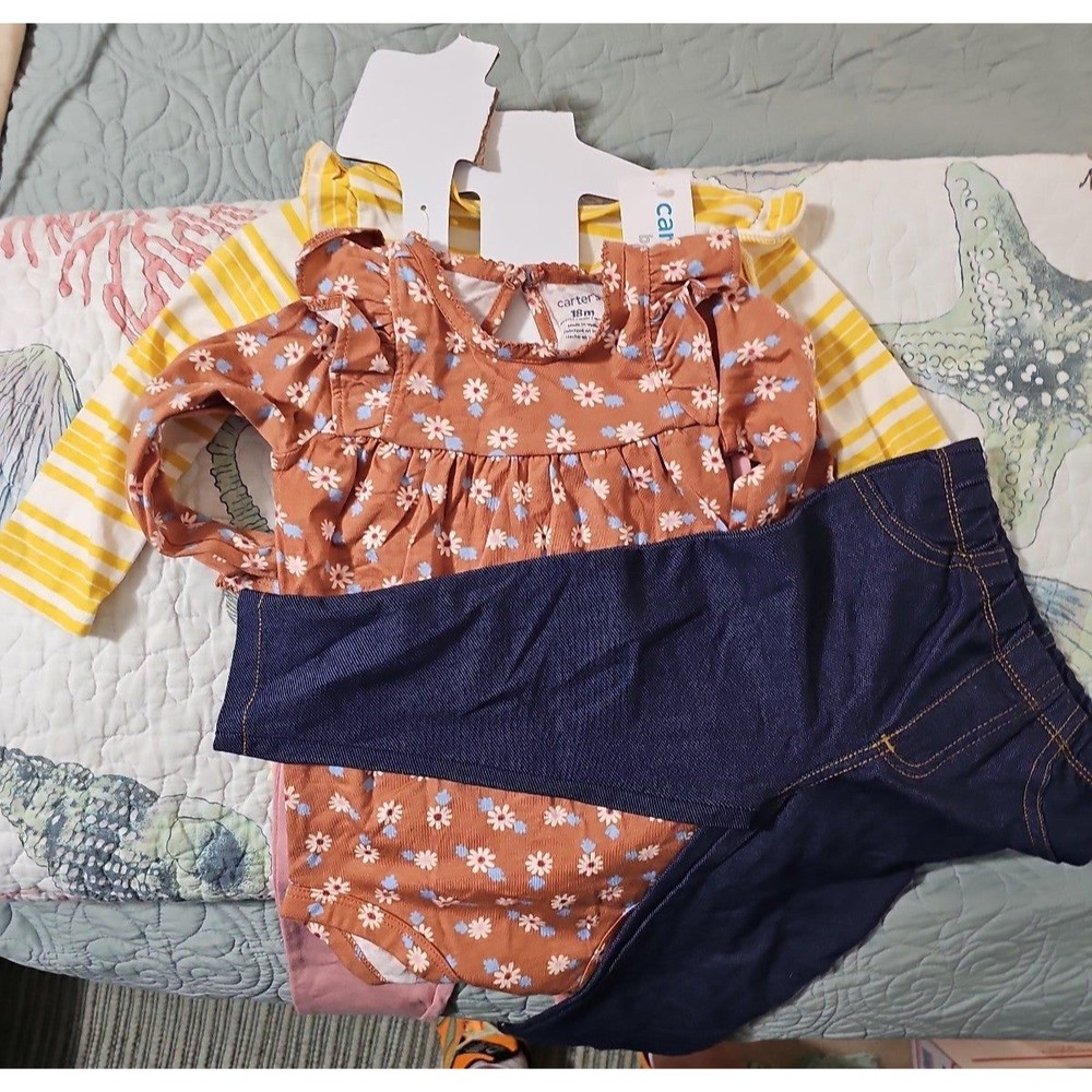 Carter's baby girls outfits